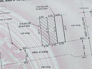 Bán đất bùi văn ba, đường nhựa 7m, 66m, sổ vuông, gpxd 5 tầng, giá 8 tỷ