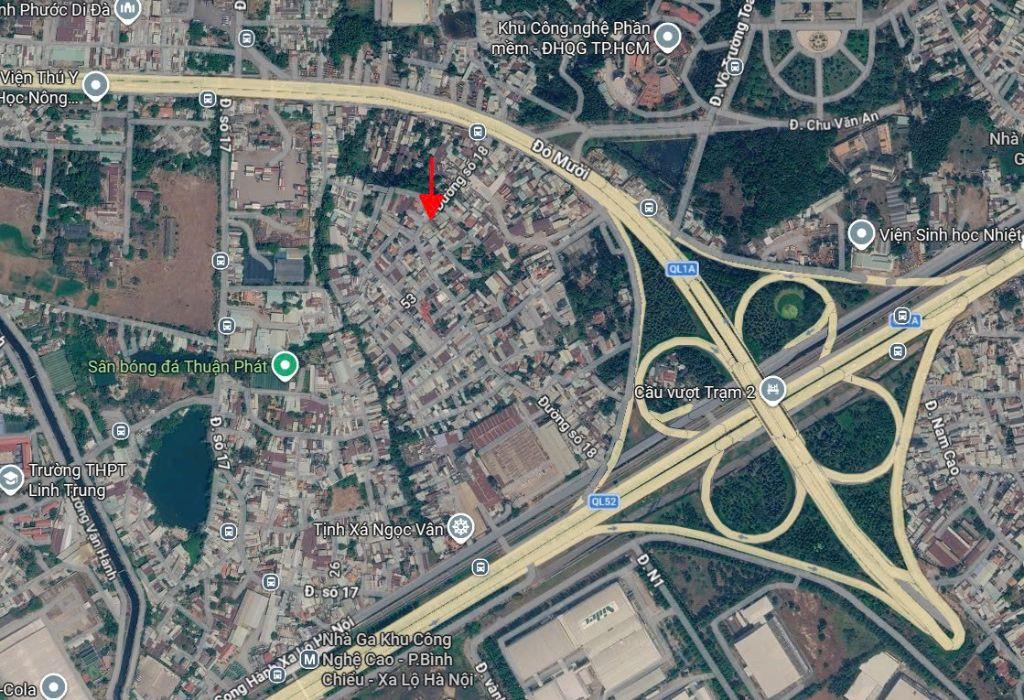 Bán Nhà Mặt Tiền - Gần BV Đa Khoa Thủ Đức - C4, 179m2. Giá chỉ 3.2 Tỷ
