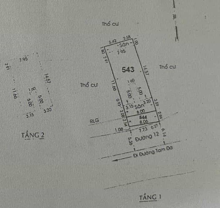 7,5 Tỷ - 177m2 Tài Sản Mặt Tiền Trường Thạnh Q.9 – Dòng Tiền 14 Tr/Th