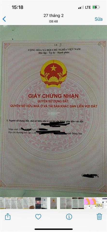 Bán gấp đất gần trung tâm long thành , gần vincom, gần lê duẫn tiện xây khách sạn, motel