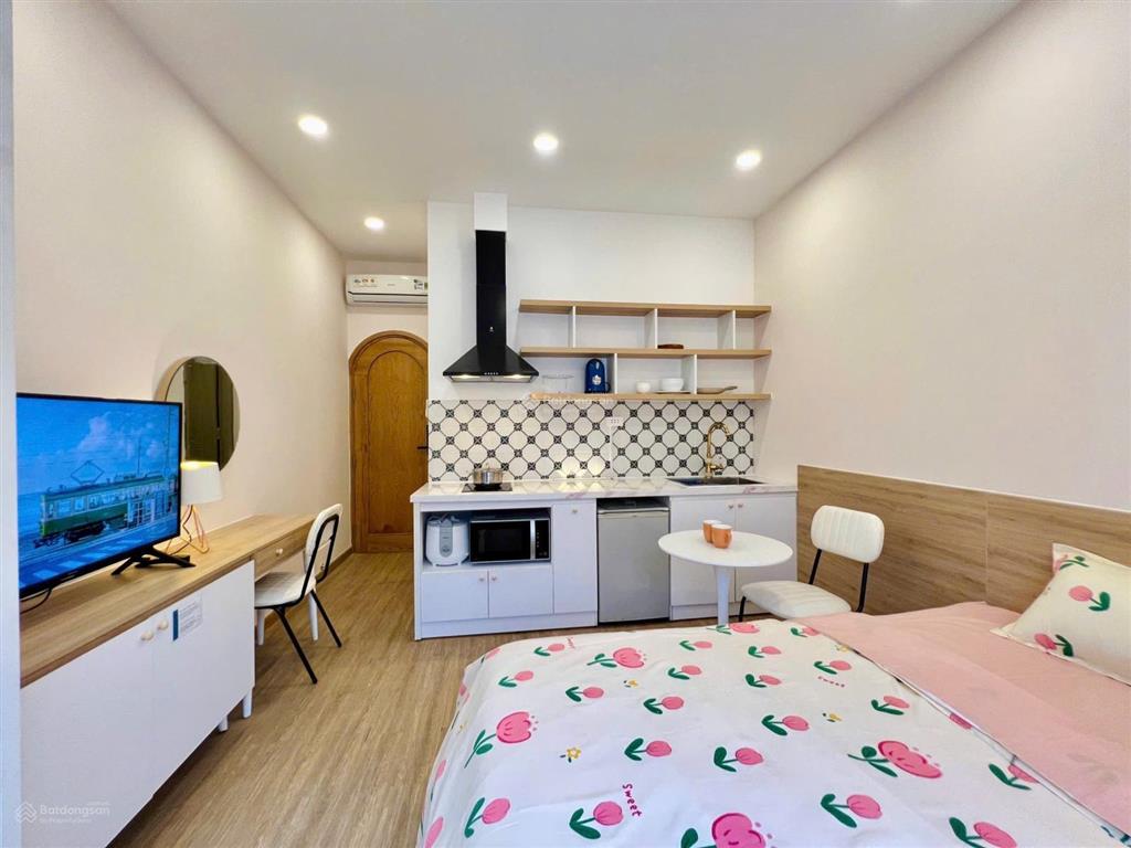 Cho thuê căn hộ studio cửa sổ lớn q1 gần cầu ông lãnh, cầu calmette, bùi viện, chợ bến thành