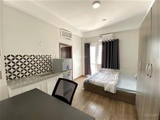 Cho thuê căn hộ studio ban công thoáng q4 gần đh luật, đh nguyễn tất thành, cầu kênh tẻ