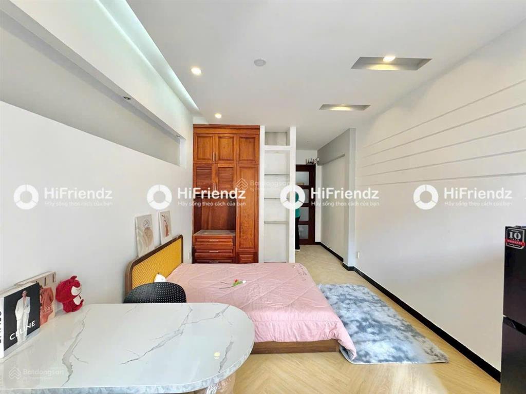 Cho thuê căn hộ studio ban công thoáng q1 gần cầu ông lãnh, cầu calmette, bùi viện, chợ bến thành