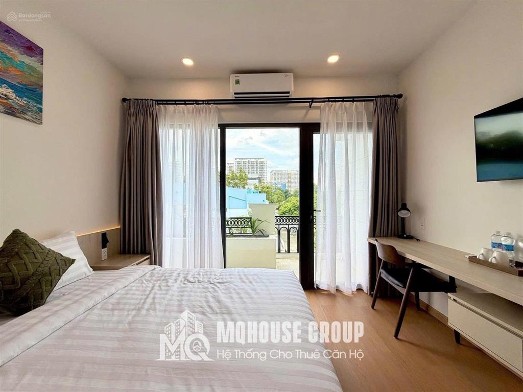Cho thuê căn hộ 1pn ban công q4 gần cầu khánh hội, cầu calmette, đh luật, ree tower