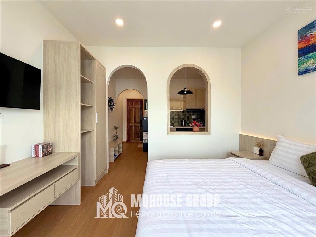 Cho thuê căn hộ 1pn ban công q4 gần cầu khánh hội, cầu calmette, đh luật, ree tower