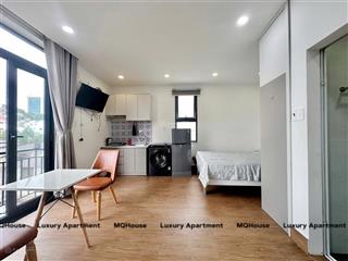 Cho thuê căn hộ studio ban công q1 gần chợ bến thành, công an thành phố, cầu nguyễn văn cừ