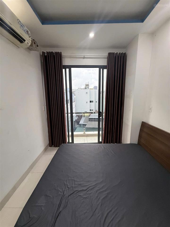 Cho thuê căn hộ studio ban công q4 gần đh luật, đh nguyễn tất thành, cầu kênh tẻ