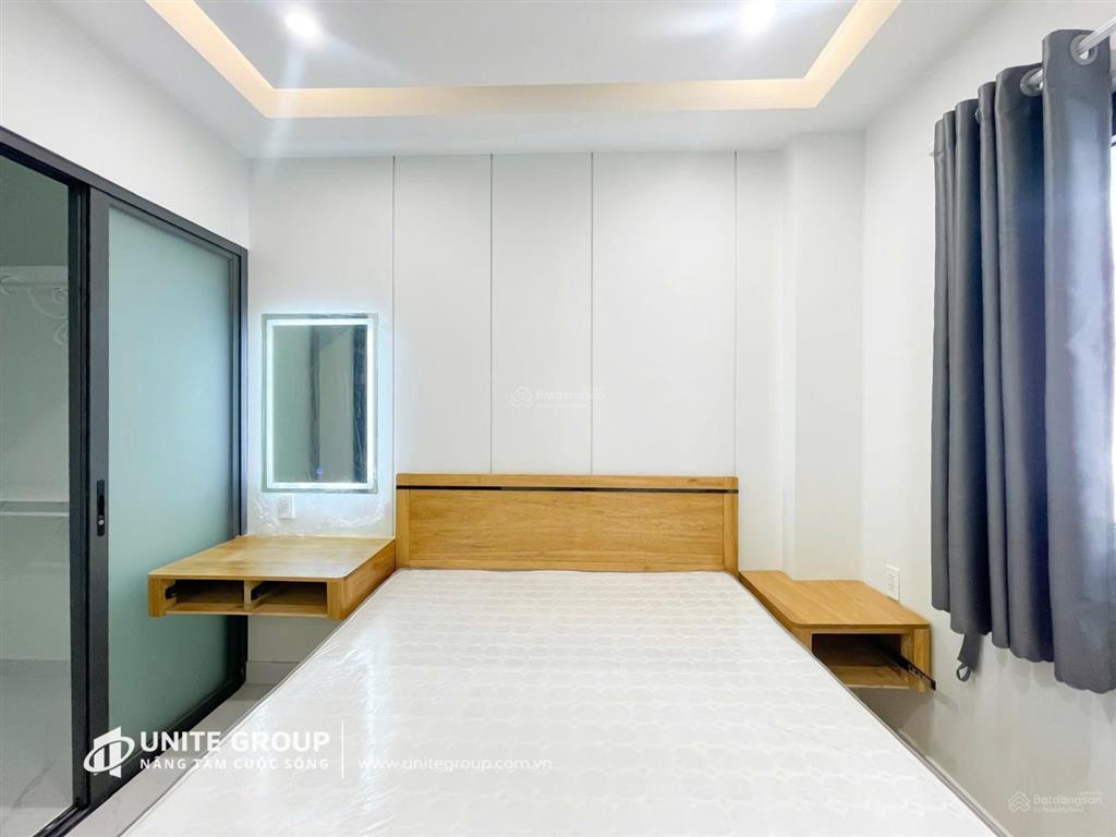Cho thuê căn hộ 1pn ban công thoáng q1 gần chợ bến thành, cầu ông lãnh, bùi viện, cầu calmette