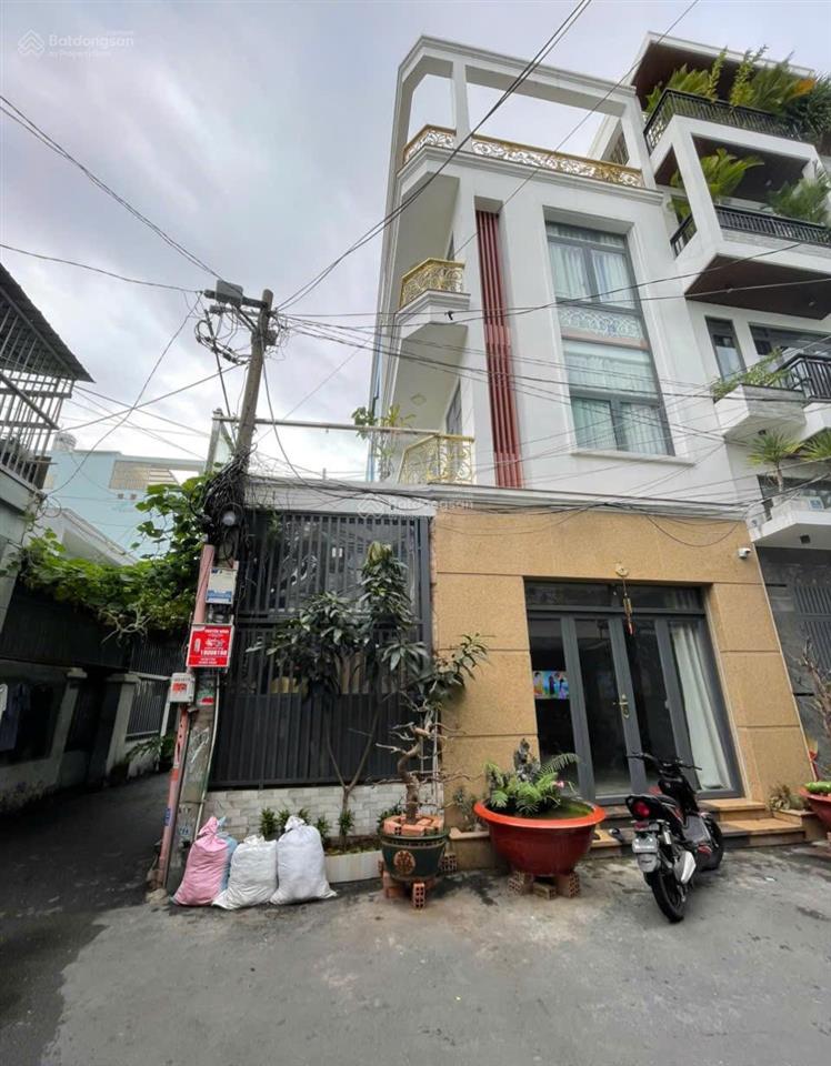 Cho thuê nhà ngang 6,5, thang máy, căn góc, nội thất cao cấp, quang trung, 25tr