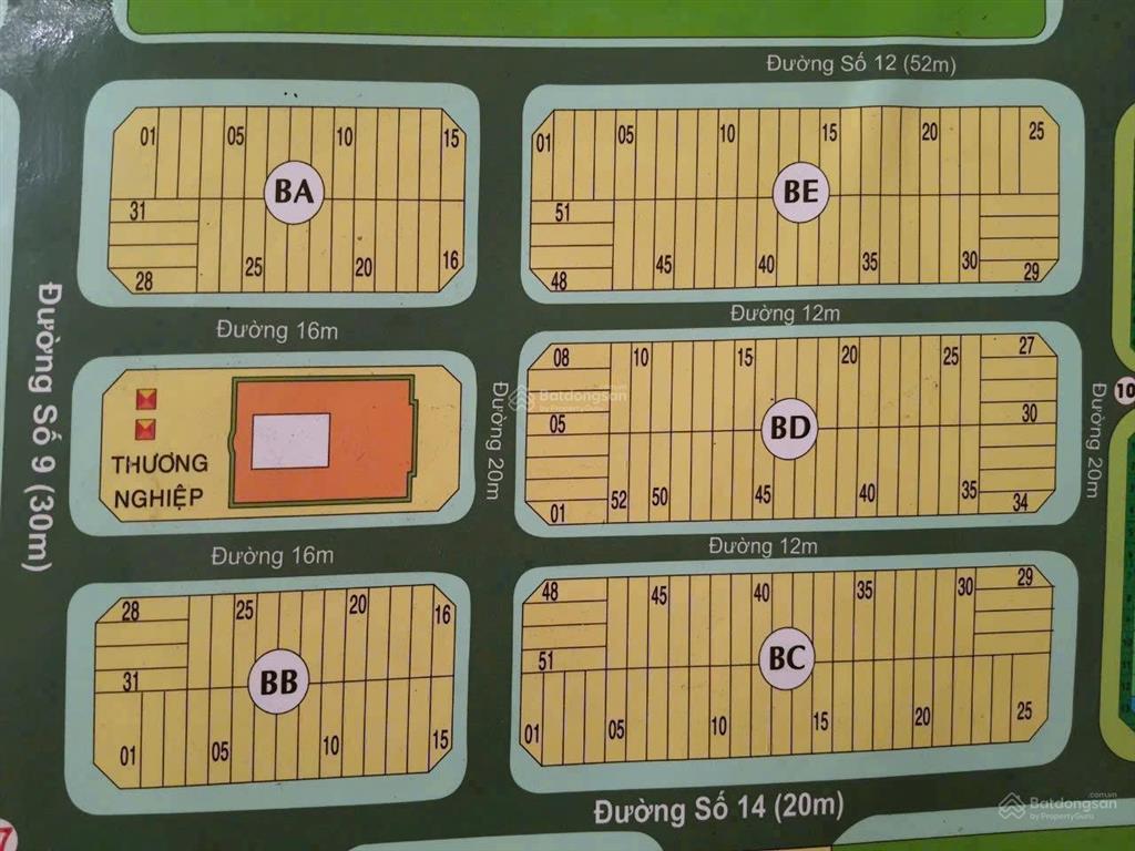 Bán gấp đất nền dự án tại khang điền giá cực chất 6,65 tỷ, 100m2 ngay trường học khu thương nghiêp