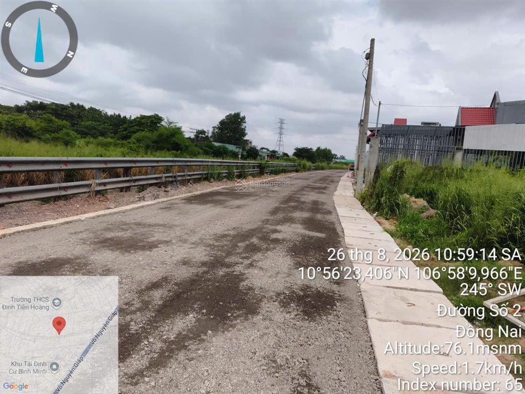 Bán đất 8350m có sẵn 1000 m2 thổ cư giá 60 tỷ tại xã bình minh huyện trảng bom đồng nai