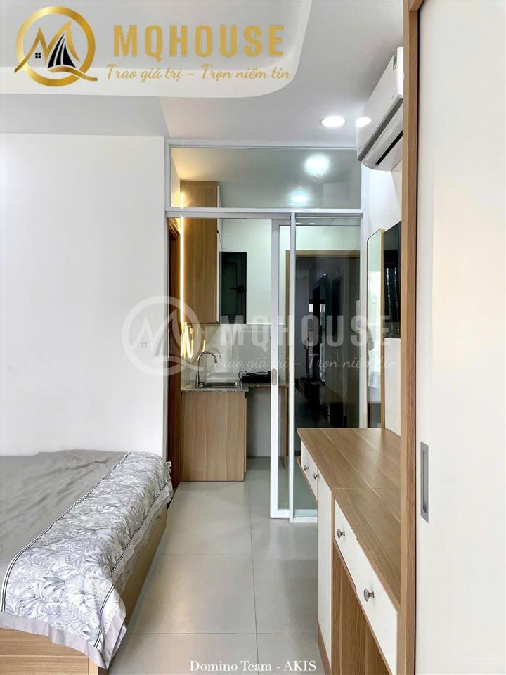 Trần não| khai trương toà nhà mới 1pn ban công. có slot đậu oto, thang máy, máy giặt riêng