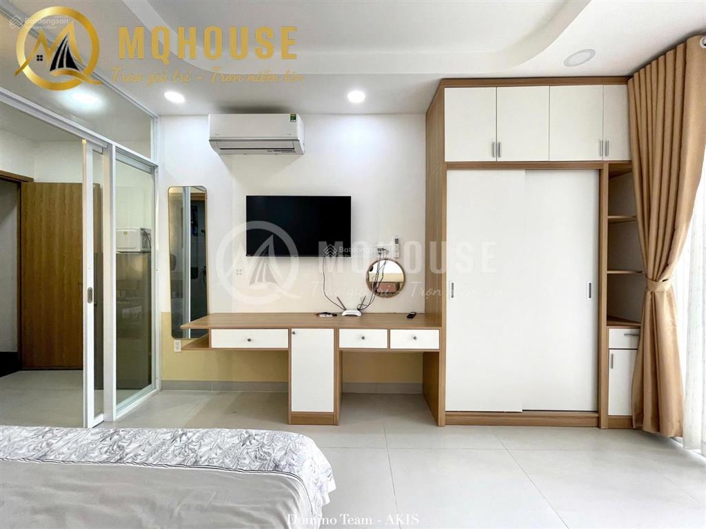 Trần não| khai trương toà nhà mới 1pn ban công. có slot đậu oto, thang máy, máy giặt riêng