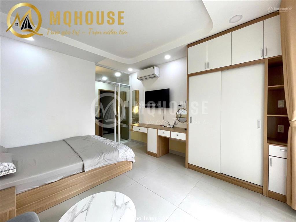 Trần não| khai trương toà nhà mới 1pn ban công. có slot đậu oto, thang máy, máy giặt riêng