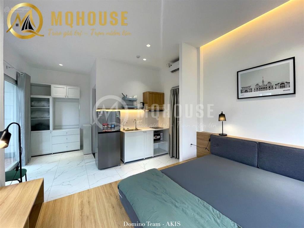 Trần não| căn hộ ban công cửa sổ lớn view cây xanh mát. gần cầu sài gòn. có bảo vệ khu an ninh