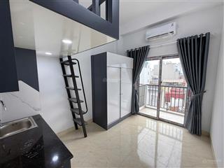 Đập hộp toà mới ccmn gác xép full nội thất. ban công, máy giặt riêng tại mặt phố kim hoa