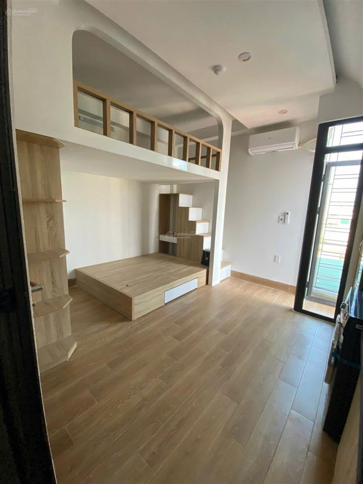 Siêu phẩm ccmn 30m2 full đồ. có gác xép. máy giặt riêng, ban công tại nhân hòa