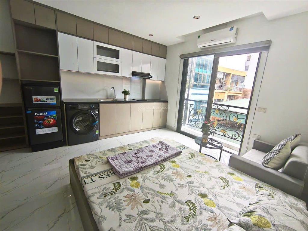 Khai trương ccmn 35m2 full nội thất xịn sò. máy giặt riêng tại trung kính