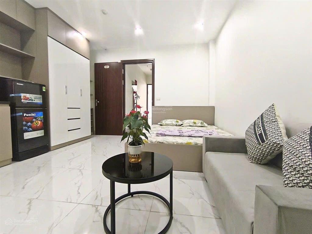 Khai trương ccmn 35m2 full nội thất xịn sò. máy giặt riêng tại trung kính