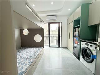 Cực phẩm ccmn 25m2 giường tầng full đồ, máy giặt riêng, ban công tại trường chinh
