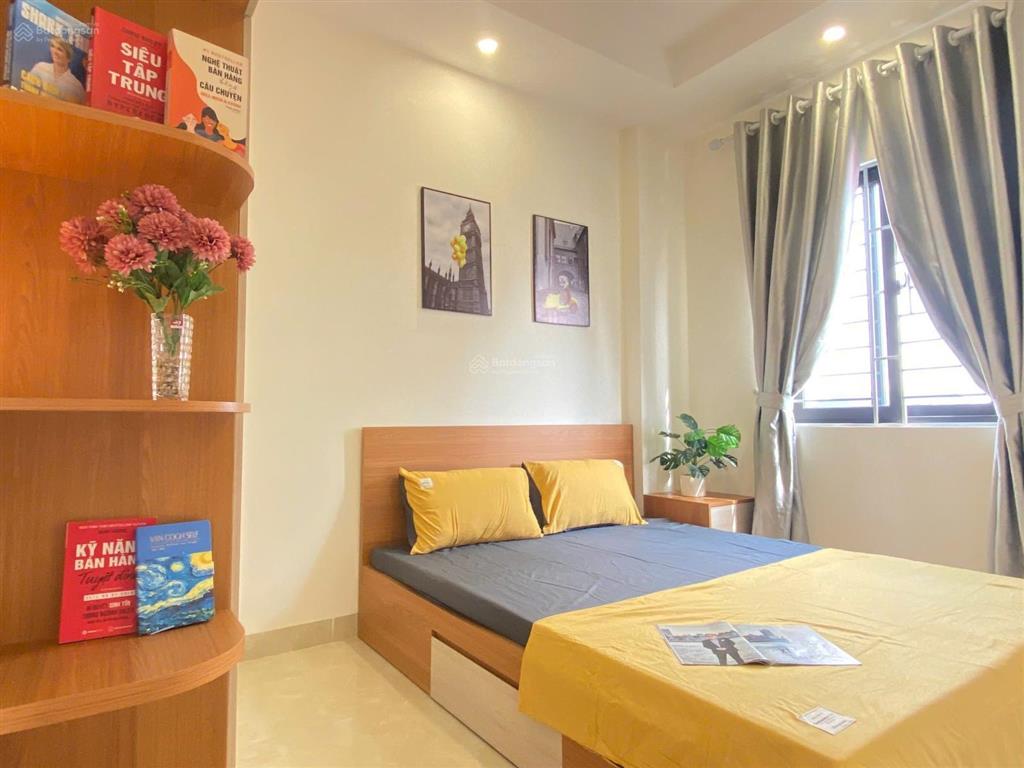 Siêu phẩm ccmn 1n1k 40m2 full đồ, ban công, máy giặt riêng tại quan nhân