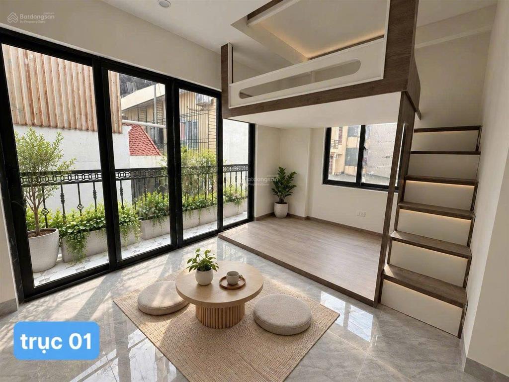 Khai trương ccmn 25m2 gác xép, máy giặt riêng, ban công rộng tại kim giang