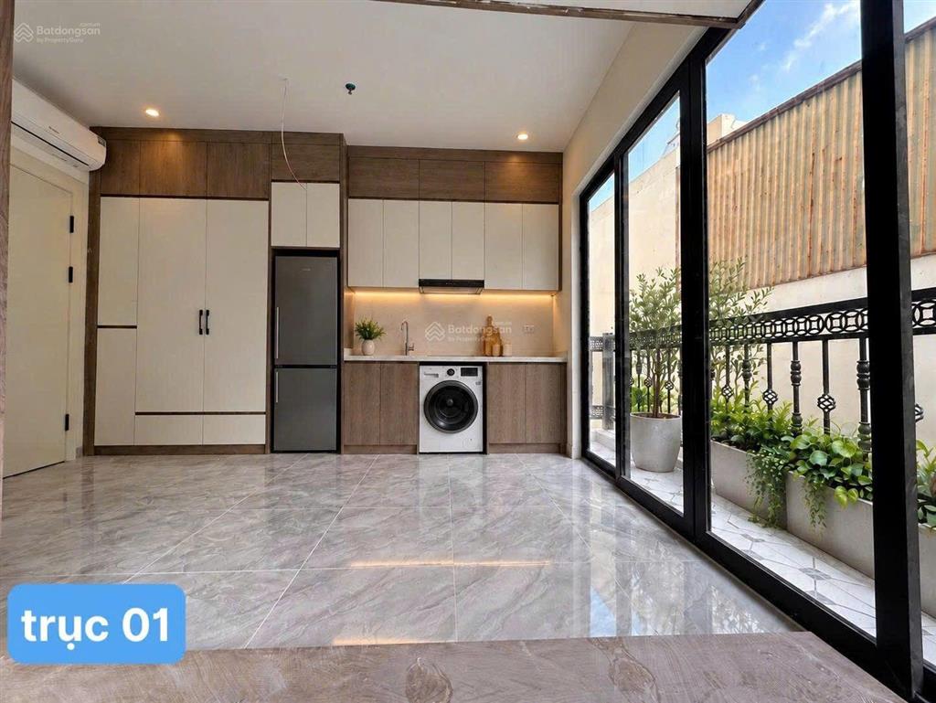 Khai trương ccmn 25m2 gác xép, máy giặt riêng, ban công rộng tại kim giang