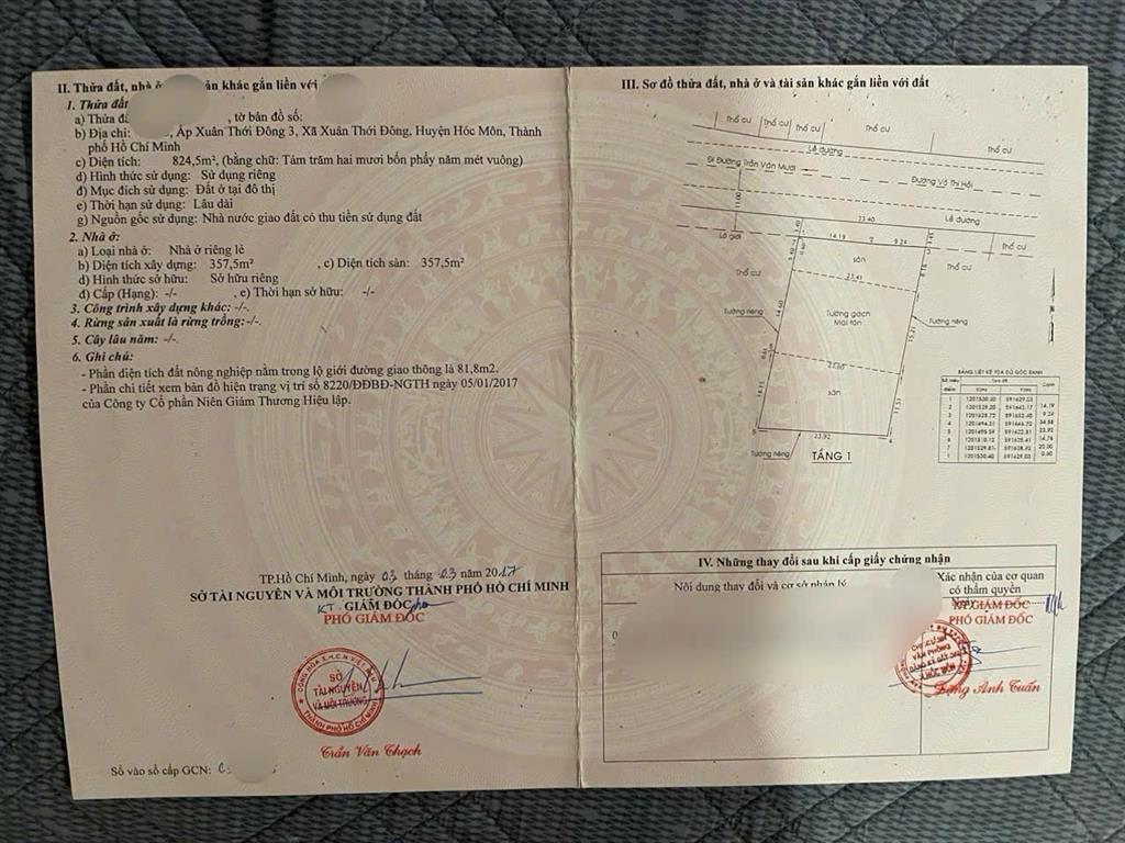 MẶT TIỀN KHỦNG 25M – QUỸ ĐẤT VÀNG VÕ THỊ HỒI, HÓC MÔN GIÁ RẺ