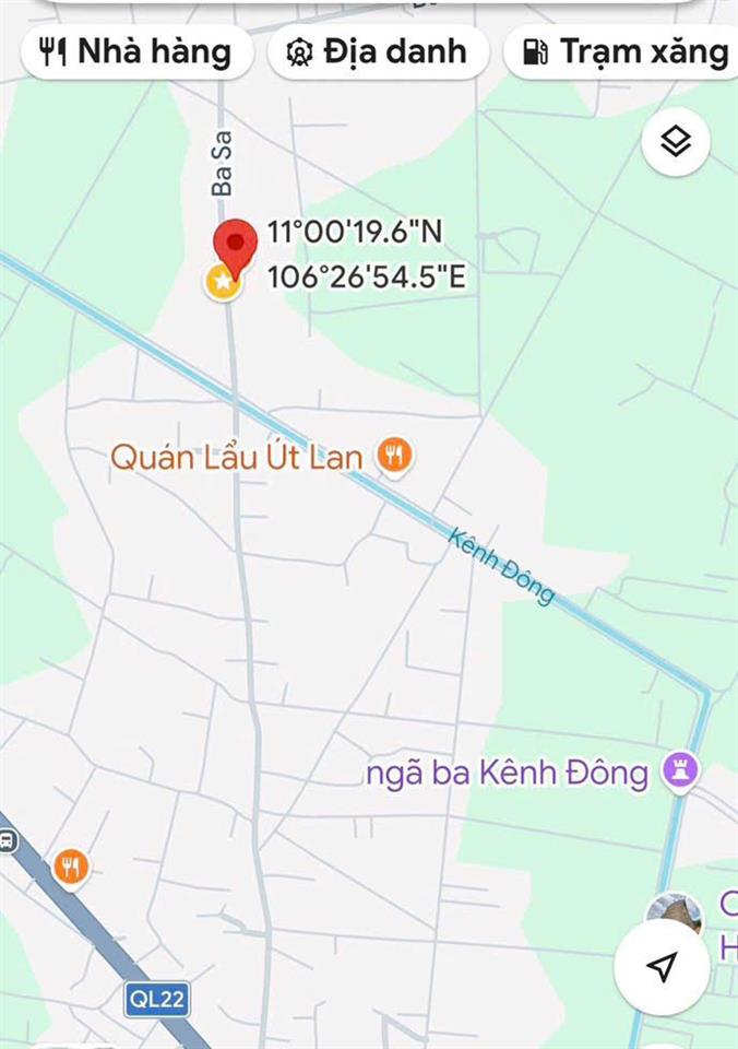 MẶT TIỀN BA SA, TÂN AN HỘI – FULL THỔ CƯ 534m² – GIÁ CHỈ 12,9 TRIỆU/M²