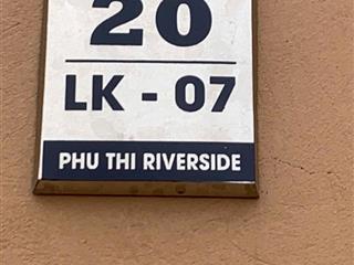 Chính chủ cho thuê căn liền kề thô tại phú thị riverside giá rẻ hợp đồng dài hạn