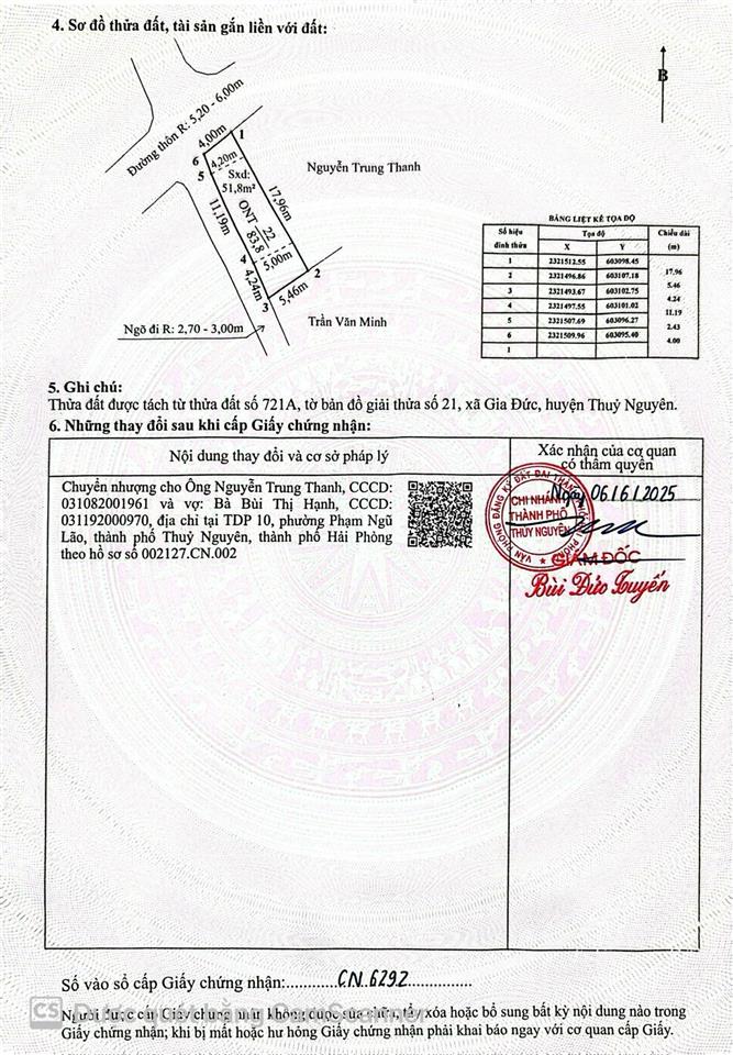 Bán nhà mặt đường ngã tư chợ gia đức kinh doanh buôn bán được luôn. bán kính 1km full tiện ích.