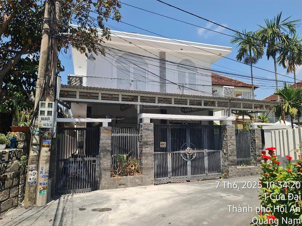 Sập hầm villa 374,8m2 hội an, dòng tiền 70tr/tháng  26 phòng full nt  mua vay lời ngay 5 tỷ