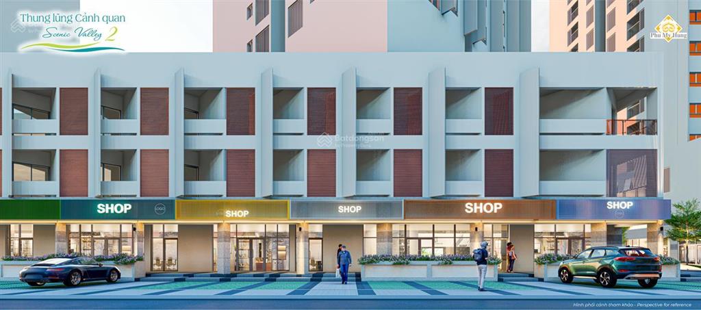 Cho thuê shophouse scenic valley 2, 28 triệu vnd, 100m2, hàng hiếm tại quận 7, tp.hcm