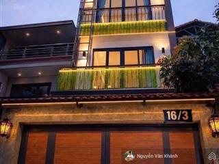 Chdv cao cấp  ngay quang trung  gò vấp  80m2  4 tầng  4x22  cho thuê 56tr/th  nhỉnh 11 tỷ