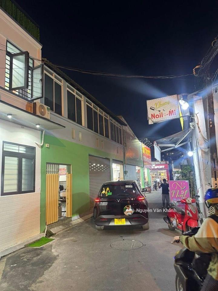 Mặt tiền hẻm 8m kinh doanh  phan huy ích  25m2  4x7  3 tầng  2 pn  giá hơn 3 tỷ xíu
