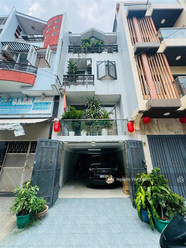 Mặt tiền chợ hạnh thông tây  quang trung  gò vấp  70m2  4 tầng  5 phòng  giá 9.x tỷ