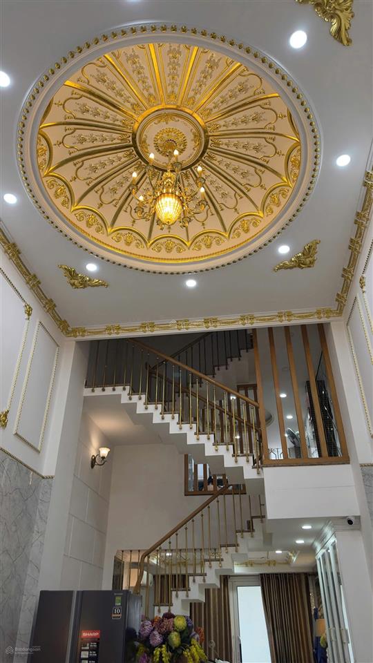 Nhà khu đồng bộ, hẻm 7m, 2 mặt tiền trước sau, ô tô ngủ nhà, 52m², 5 tầng full nội thất, chỉ 8,2 tỷ