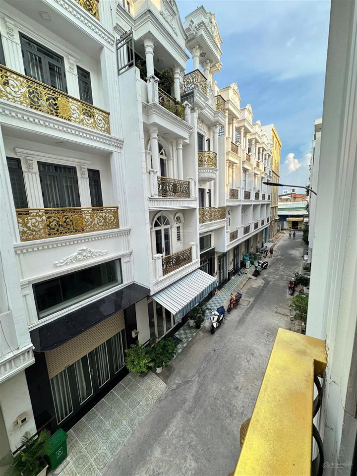 Nhà khu đồng bộ, hẻm 7m, 2 mặt tiền trước sau, ô tô ngủ nhà, 52m², 5 tầng full nội thất, chỉ 8,2 tỷ