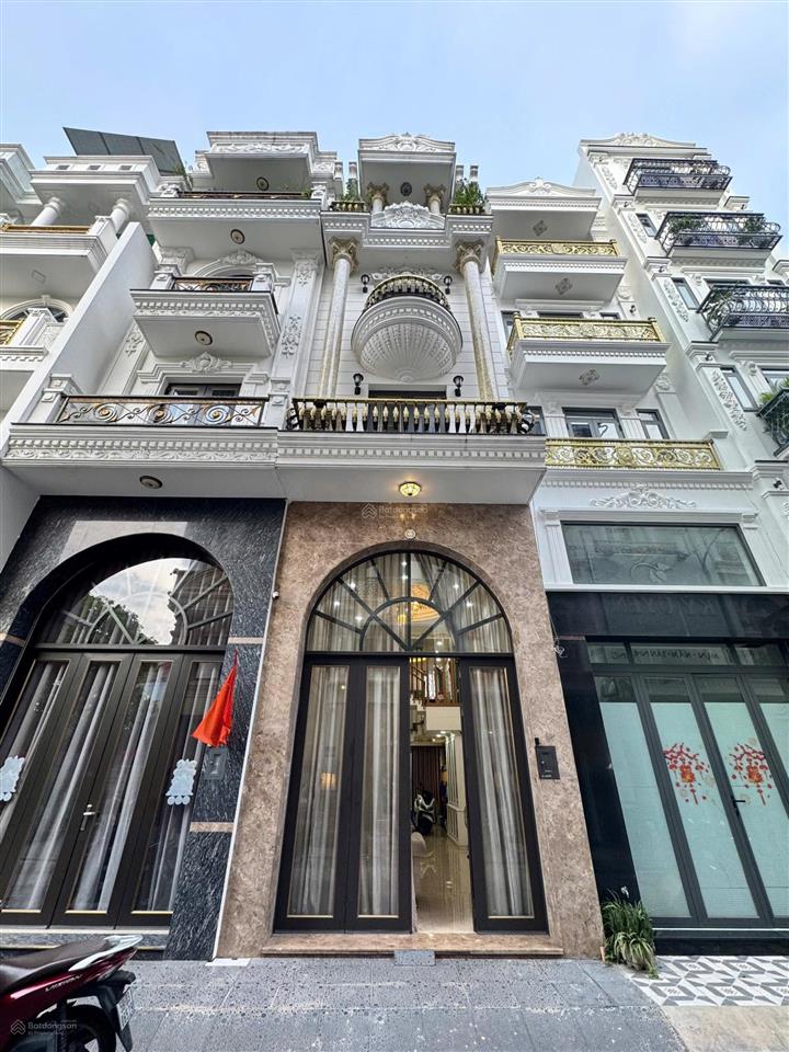Nhà khu đồng bộ, hẻm 7m, 2 mặt tiền trước sau, ô tô ngủ nhà, 52m², 5 tầng full nội thất, chỉ 8,2 tỷ