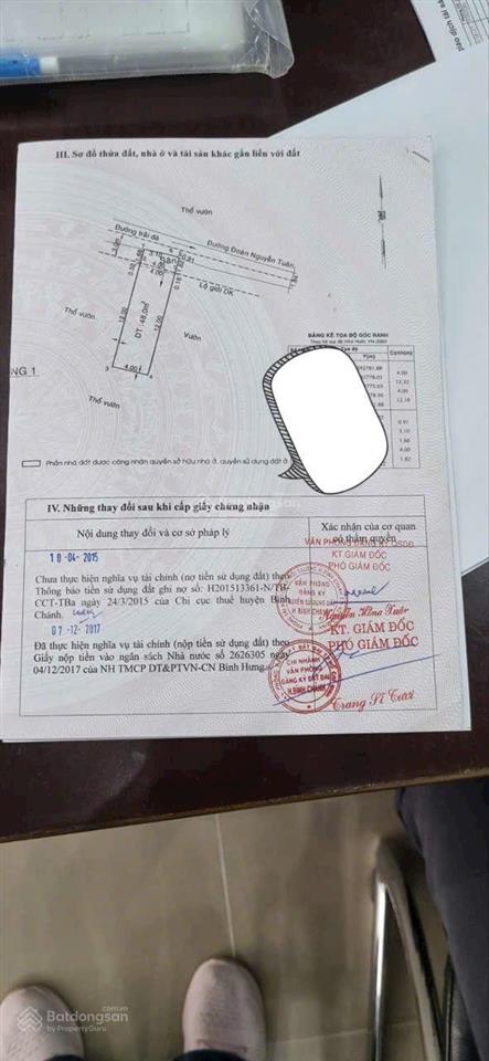 Bán nhà c4 tân quý tây bình chánh tp hcm