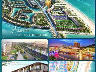 Cơ hội vàng sở hữu viên ngọc vịnh ngọc  vinhomes green paradise 2 mặt tiền  đối diện trường học