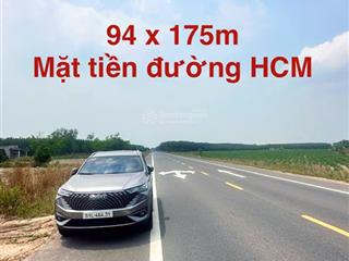 Chuyển nhượng nền đất 7602m2  94m mặt tiền đường hồ chí minh, sẵn 500m thổ cư