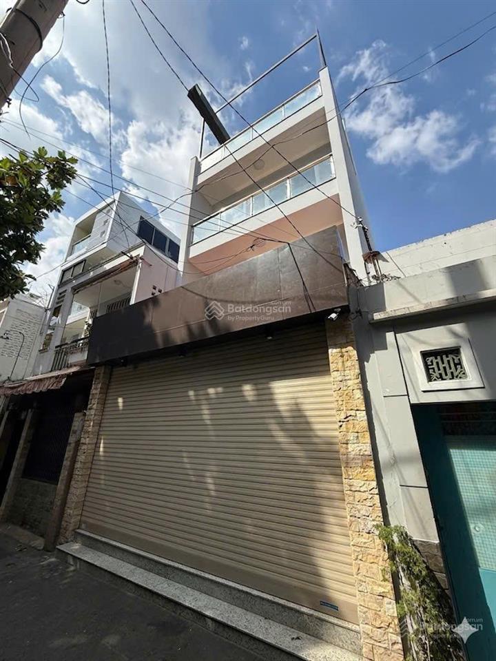 Nhà đẹp ngang 5m, 4 tầng kiên cố, hxh khu bc. dt 5x20(92,9m2) giá chỉ 12t tl