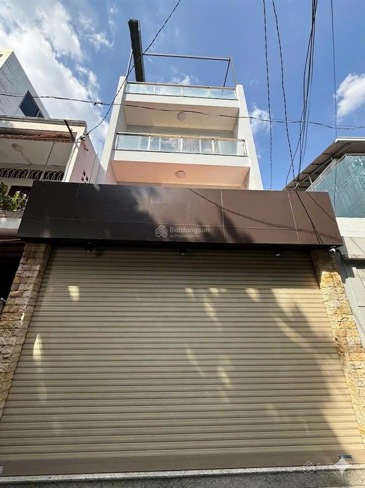 Nhà đẹp ngang 5m, 4 tầng kiên cố, hxh khu bc. dt 5x20(92,9m2) giá chỉ 12t tl