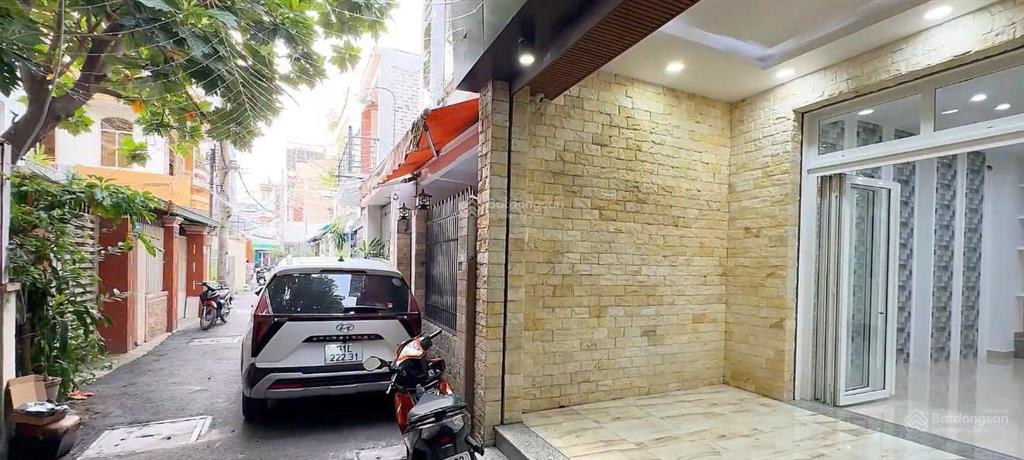 Nhà đẹp ngang 5m, 4 tầng kiên cố, hxh khu bc. dt 5x20(92,9m2) giá chỉ 12t tl