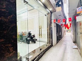 Mặt ngõ thông  ba gác tránh  65m2 x 4 tầng  sổ đỏ nở hậu  ngõ 146 hoàng mai