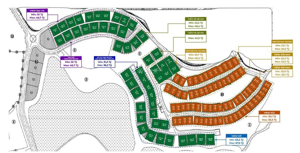 Biệt thự luxury sát mặt hồ thanh xuân valley có tầm view country club vvip nhất nhỉnh 59 tỷ