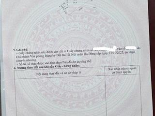 Hàng hiếm tại tổ 6, phường yên nghĩa, 6,1 tỷ, 64,5m2, đất thổ cư đẹp