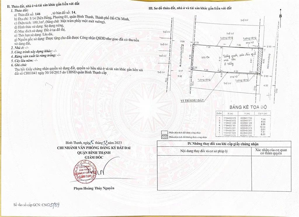 Bán nhà hẻm xe hơi trung tâm bình thạnh diện tích lớn hiếm có