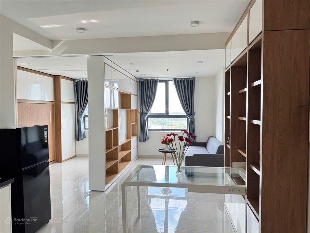 Cho thuê căn hộ saigon intela 50m2 full nội thất đầy đủ chỉ xách vali vào ở giá thuê 6tr500/tháng .